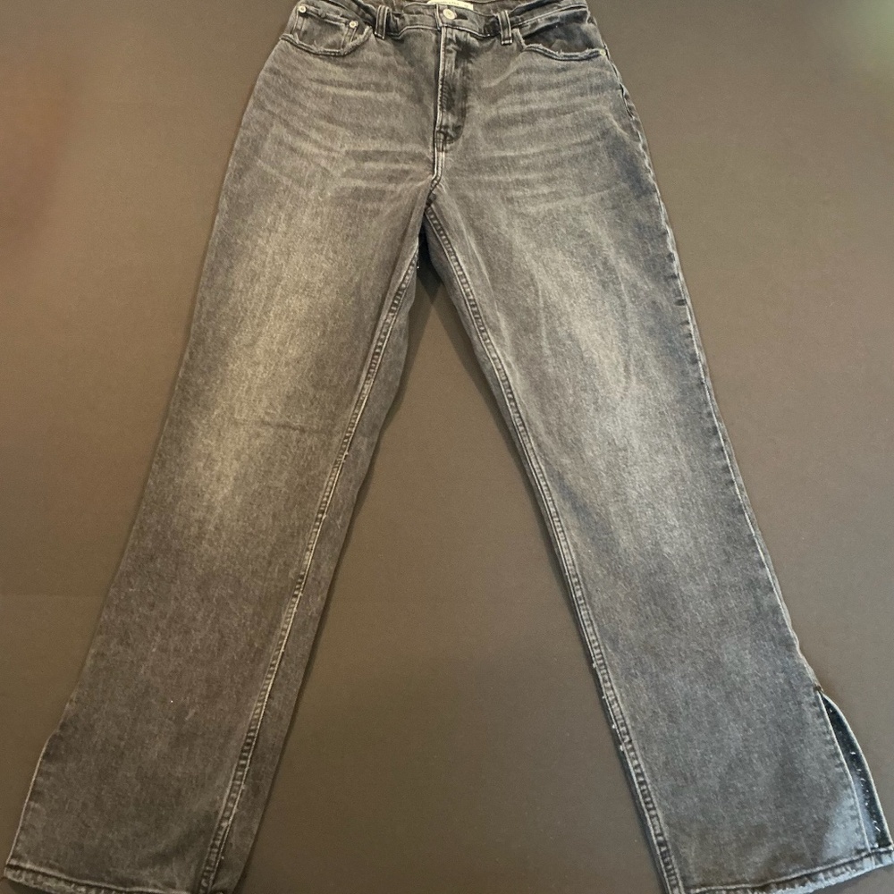 Abercrombie & Fitch The ’90s Straight Ultra High Rise Jeans 29 Curve Love
